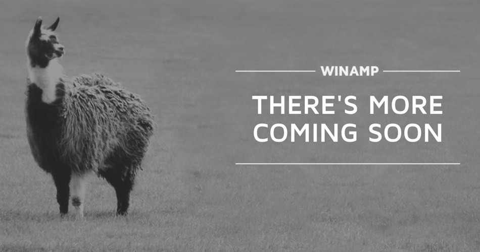 Winamp More Is Coming