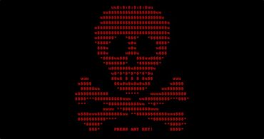 Ransomware skull