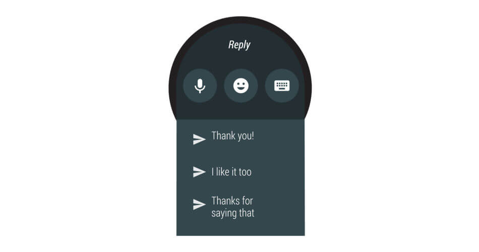Android Wear 2.0 Smart Reply