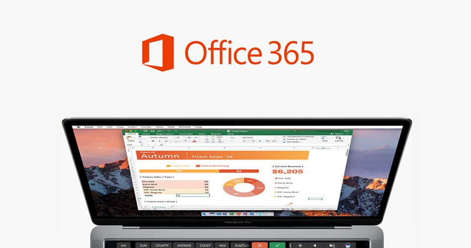 Office 365 Macbook Pro Touch Bar