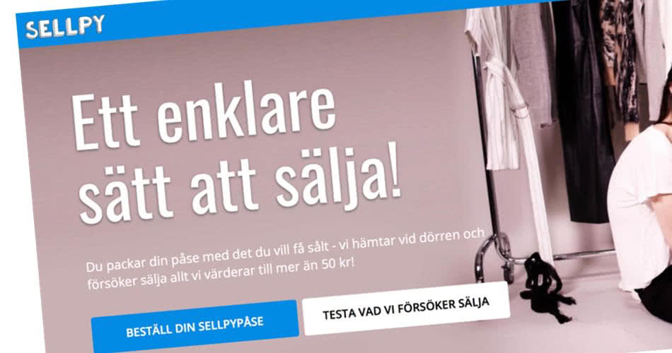 Sellpy lämnar kunder lottlösa - skräckhistorier från de som testat 46 sellpy-screenshot-website