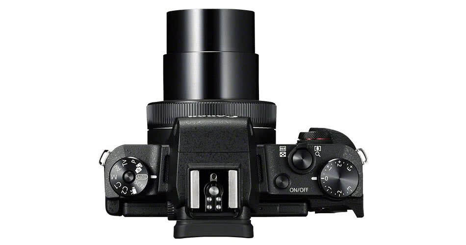 Canon PowerShot G1 X Mark III Topp