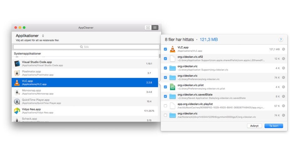 Bästa gratisapparna till macOS och OS X 44 appcleaner 34 mac