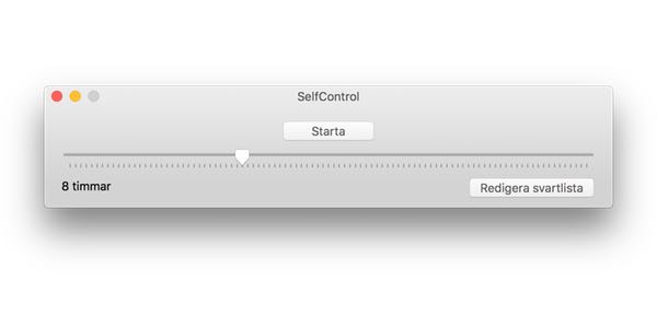 Bästa gratisapparna till macOS och OS X 50 SelfControl macOS 2017