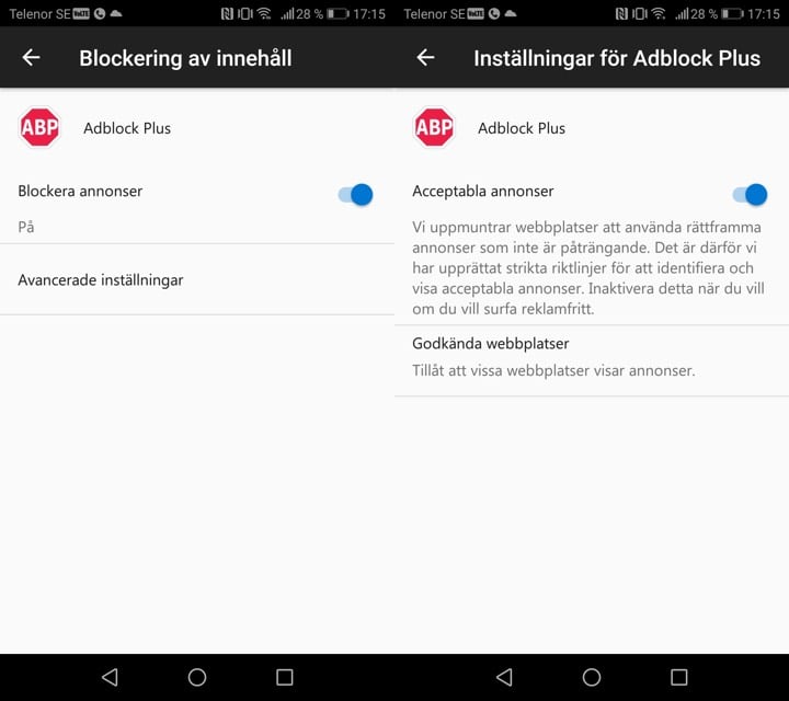 microsoft edge adblock plus android inst