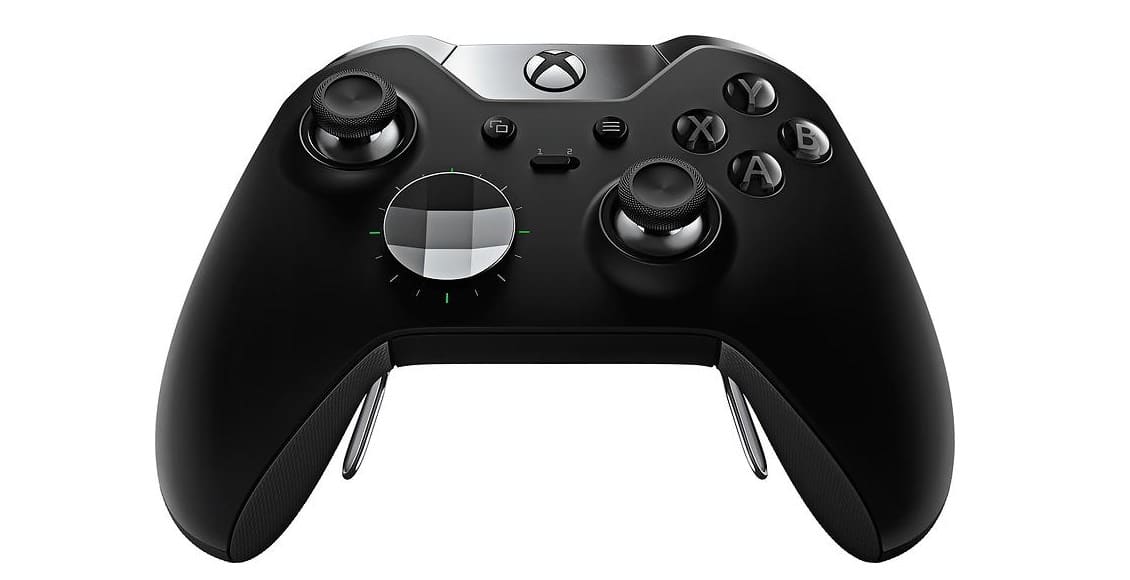 Första generationens Elite handkontroll för Xbox.