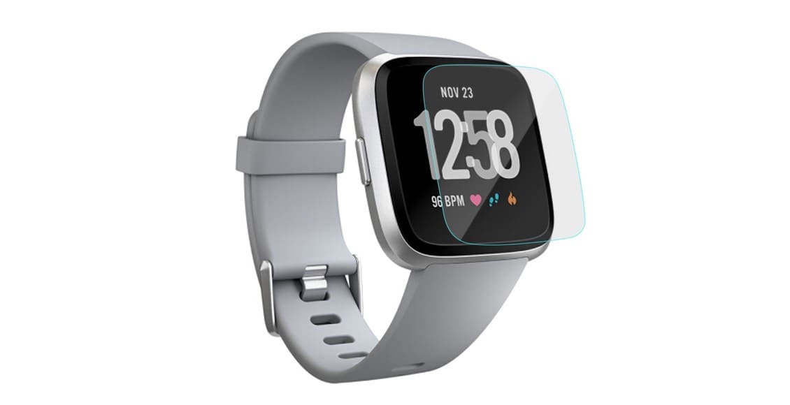 fitbit versa skarmskydd glas