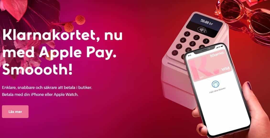 klarna card won't add to apple pay