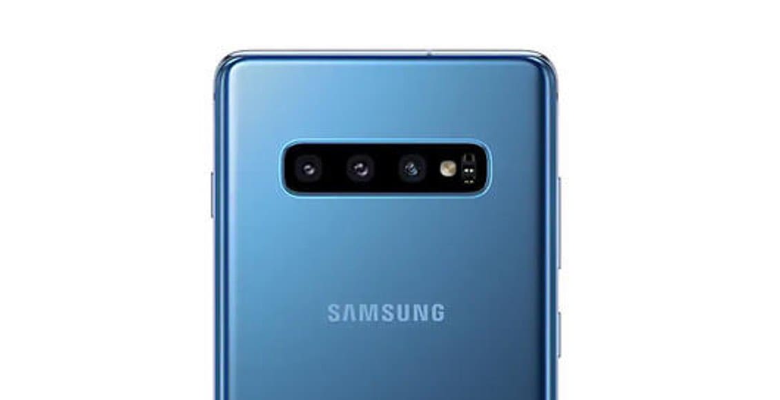 samsung galaxy s10 plus baksida kamera