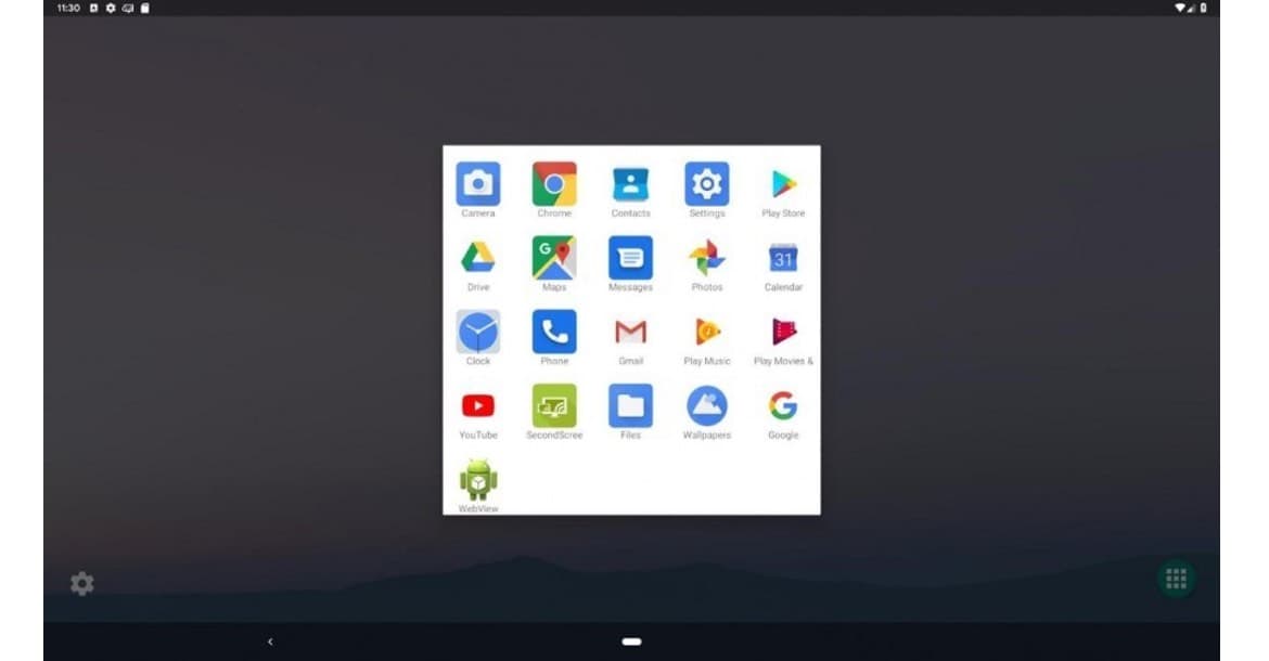 android q beta1 desktoplage