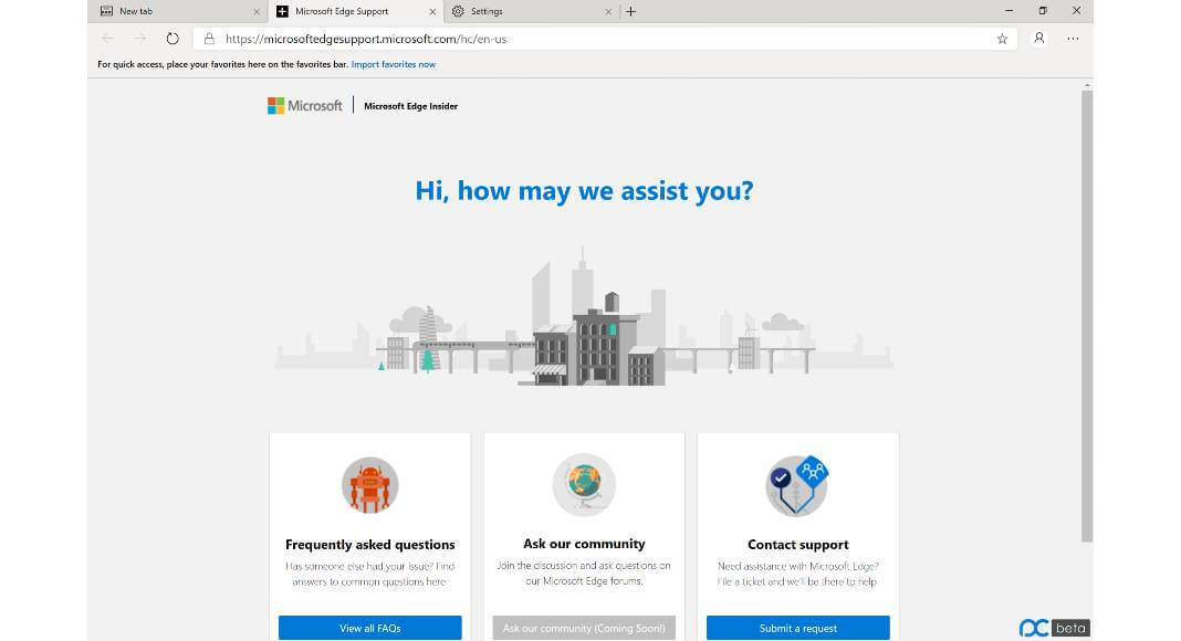 Nya Microsoft Edge har läckt ut på internet 44 microsoft edge chromium lackt testversion