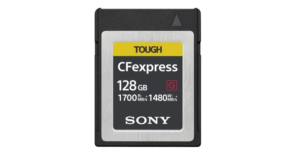 Sony släpper nya CFexpress-kort som klarar 1 700 MB/s 43 Sony CEB-G128