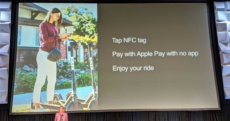 Apple Pay med NFC tagg