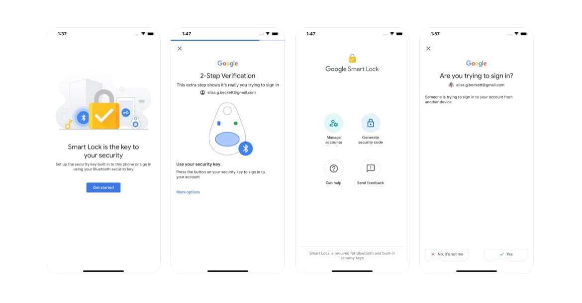 google smart lock ios skarmdumpar app store