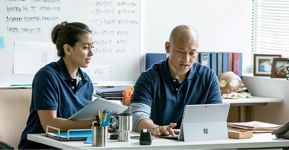 microsoft arbete surface kontor 2020