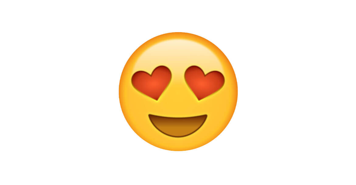 emoji heart love 2019