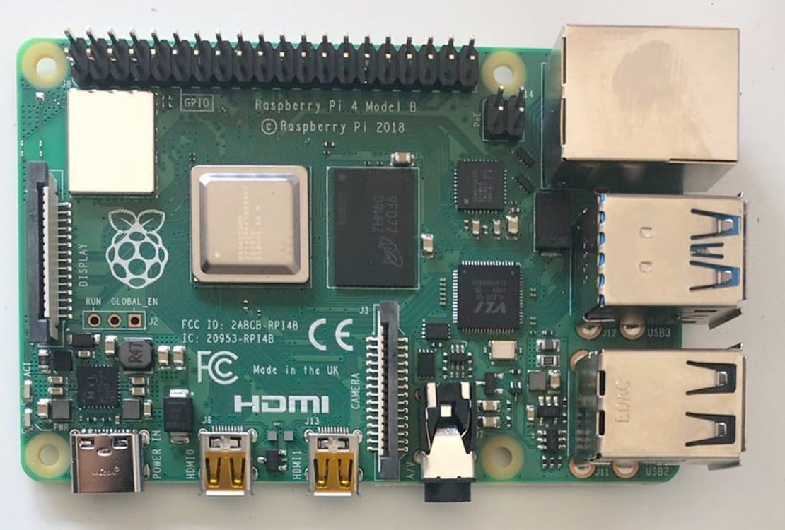 raspberry pi 4 8gb motherboard