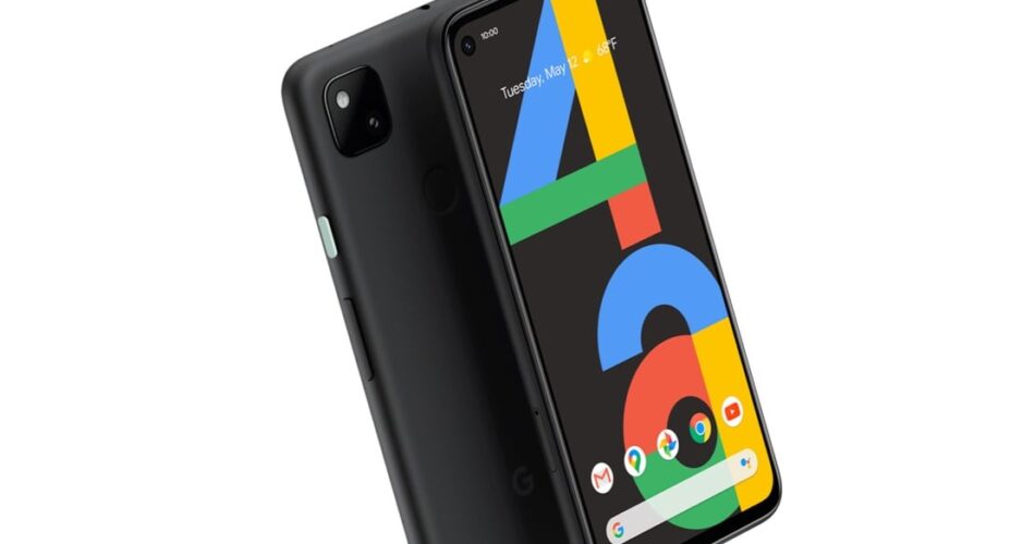 google pixel 4a front