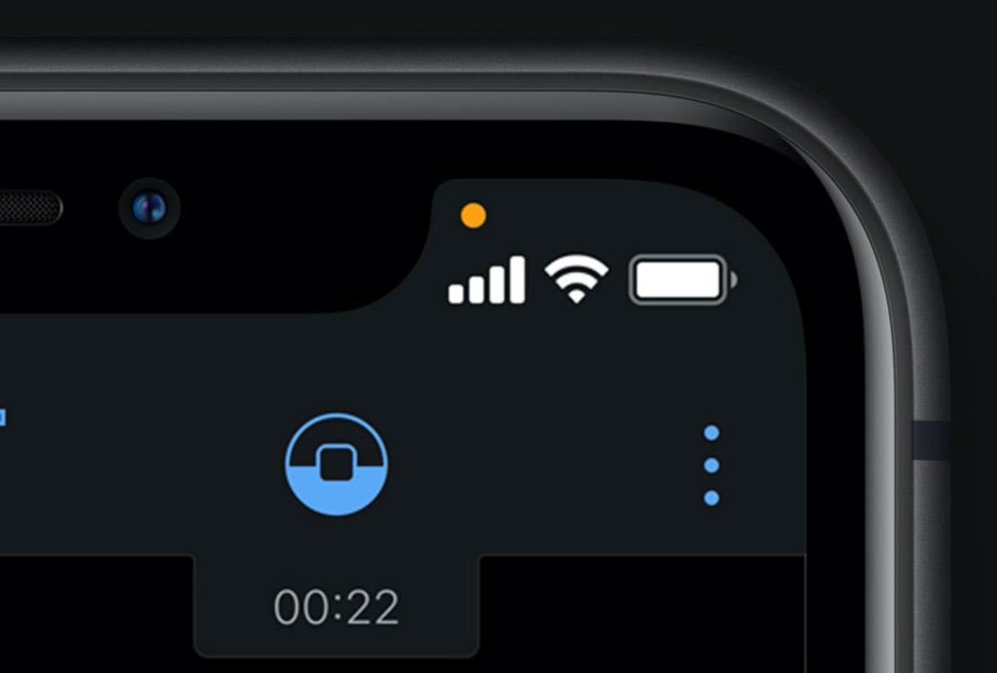 Appar till iPhone och iPad kan höra allt du säger – även när mikrofonen är avstängd 43 apple iphone ios 14 orange dot 2020