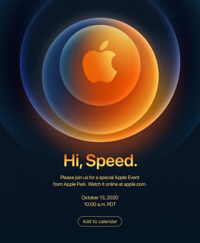 iphone 12 event inbjudan apple 2020