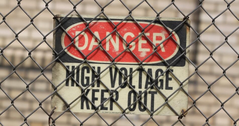 danger high voltage unsplash mriechers