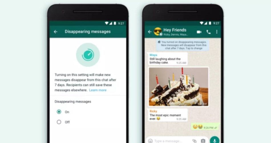 whatsapp autoremove messages 7 days 2020 app