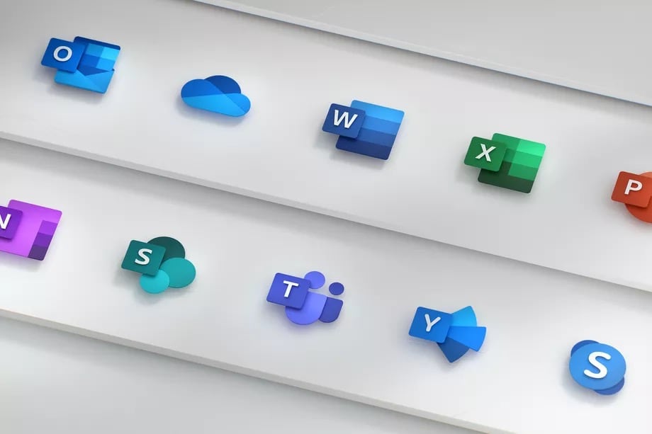 microsoft office icons new 2020 2021