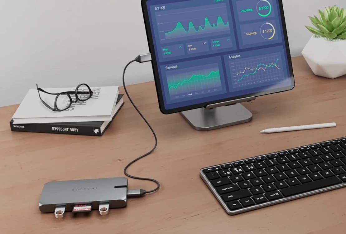 satachi usb c on the go multiport adapter 2021