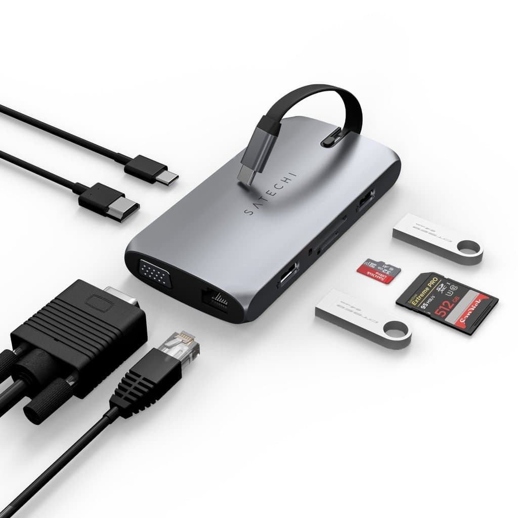 usb c on the go multiport adapter multi ports satechi 2021 1