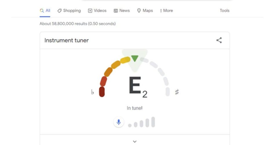 google tuner instrument 2021