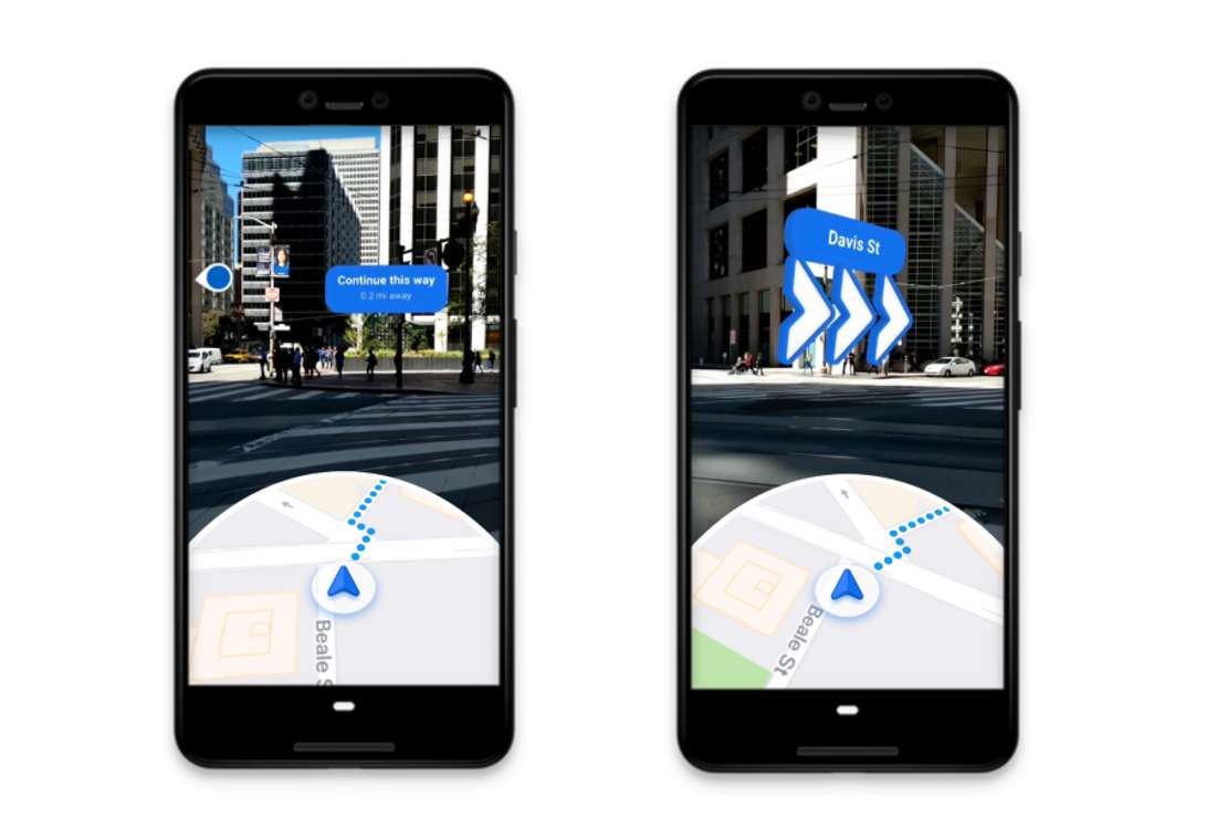 google maps ar augmented reality 2021