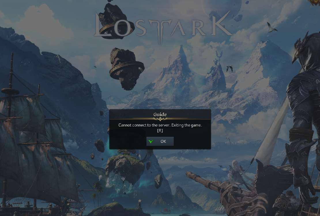 Lost Ark: Cannot connect to server. Exiting the game (så fixar du problemet) 49 lost ark error meddelande cannot connect to server