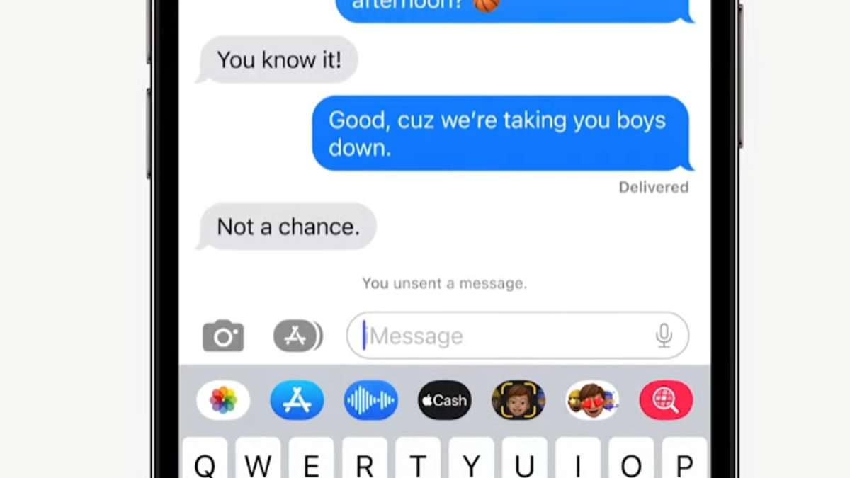 imessage unsent message ios16 2022