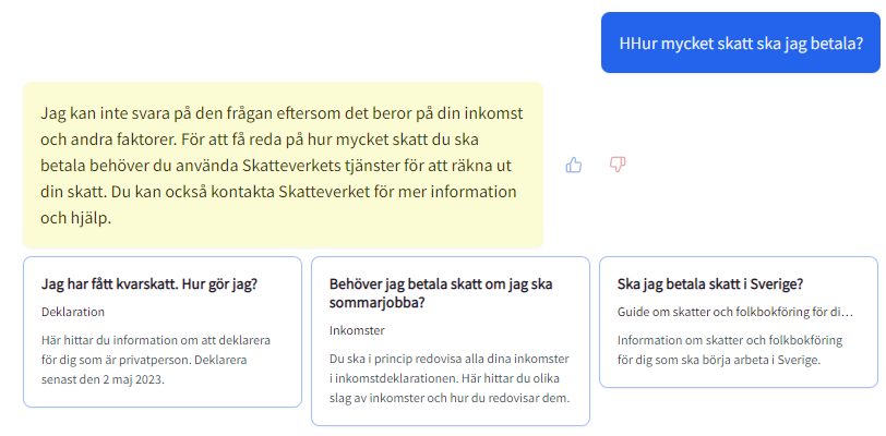 SkattGPT: Deklaration och svar på skattefrågor med AI-hjälp