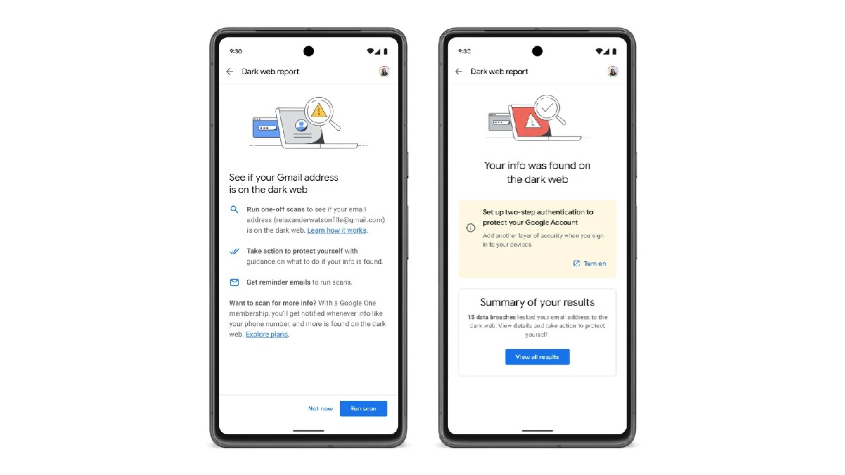 google gmail dark web scanner 2023