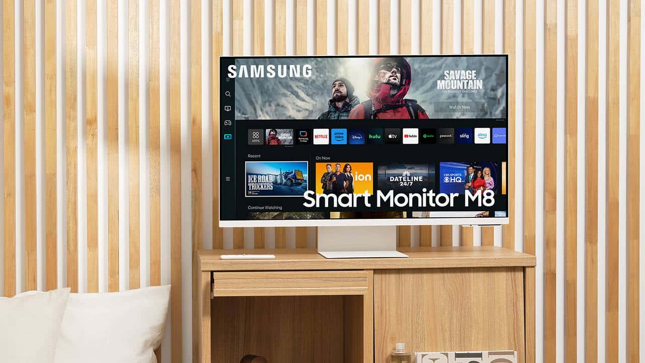 Samsung Smart Monitor M5, M7 & M8 är här 43 Samsung Smart Monitor M8