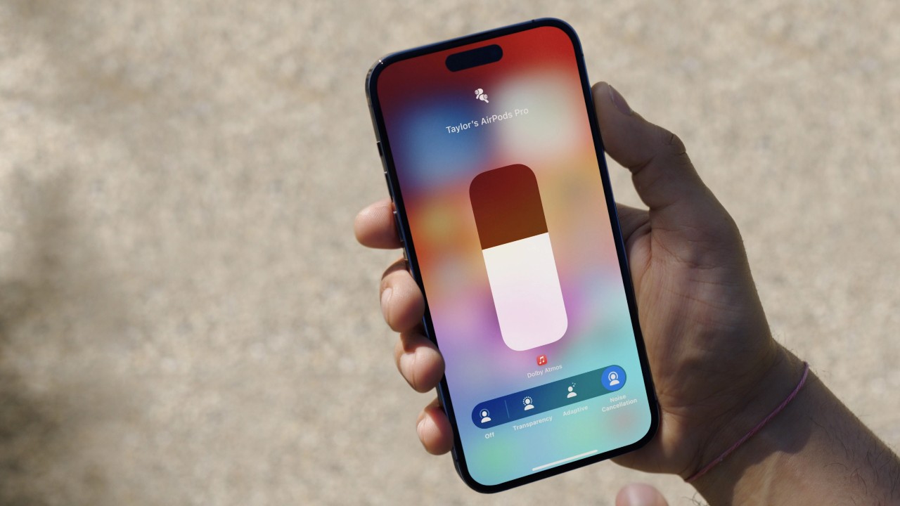 Adaptive Audio till AirPods Pro-serien (hösten 2023) 43 Adaptive Audio AirPods Pro Apple