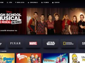 Disney Plus startsida