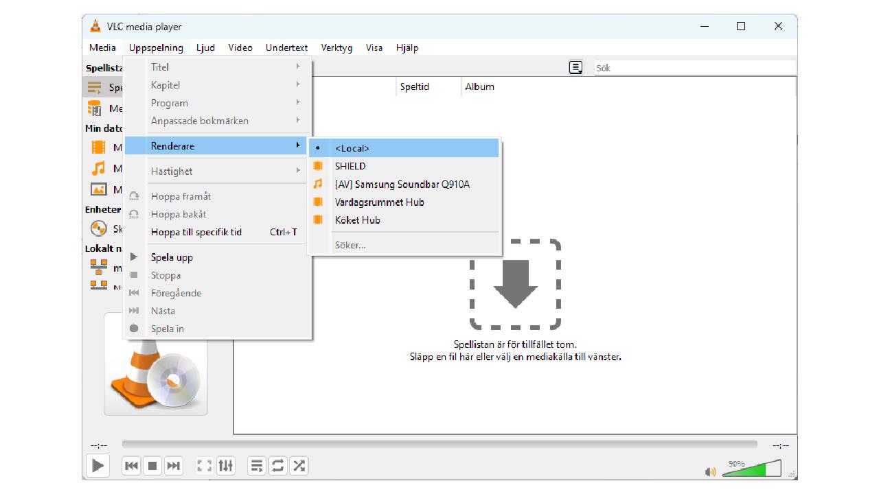 Så använder du VLC med Chromecast 45 VLC Chromecast