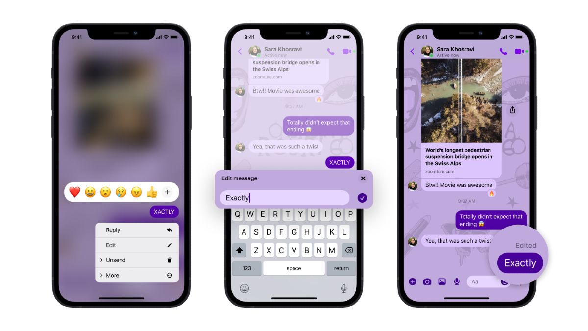 facebook messenger redigera 2023