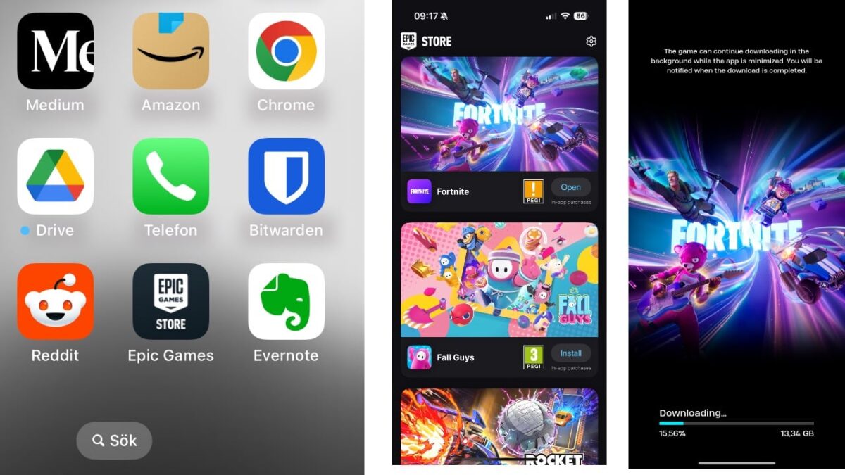 Epic Games Store / Fortnite på Android & iOS (ladda ner) 44 epic games store ios 2024