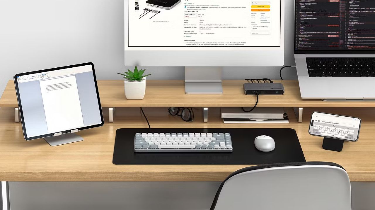 Satechi SM1 Slim - mekaniskt tangentbord för kontor & spel 43 Satechi SM1 Slim