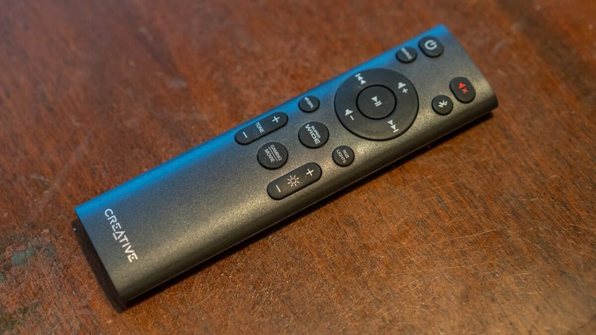 creative sound blaster gs5 fjarrkontroll