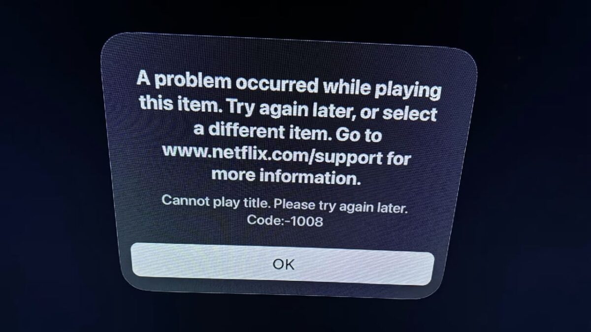 Totalt misslyckande för Netflix - Mike Tyson vs Jake Paul 44 netflix error 2024 code 1008