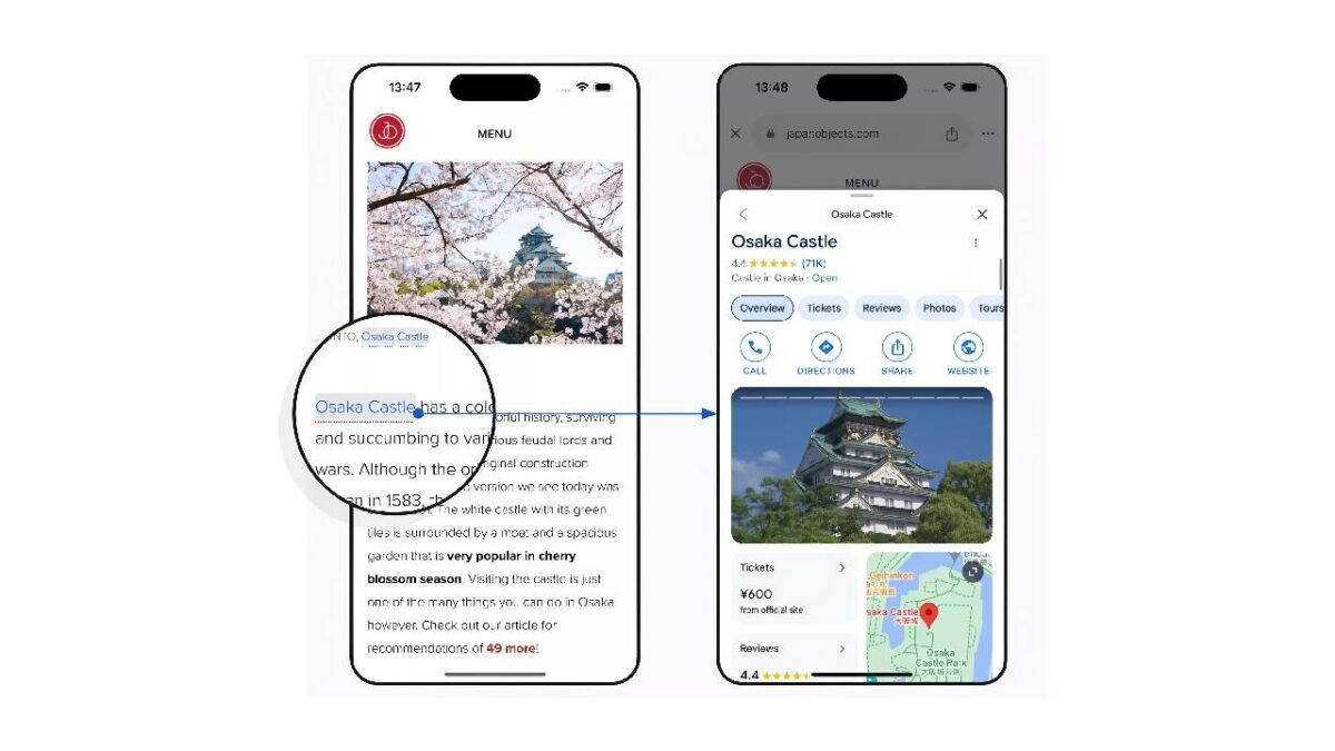 Googles iOS-app injicerar länkar på webbsajter 44 google ios app lankar malware 2024