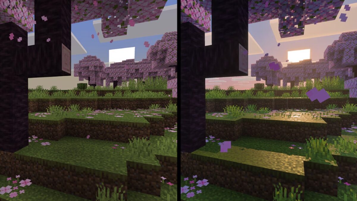 Minecraft Vibrant Visuals
