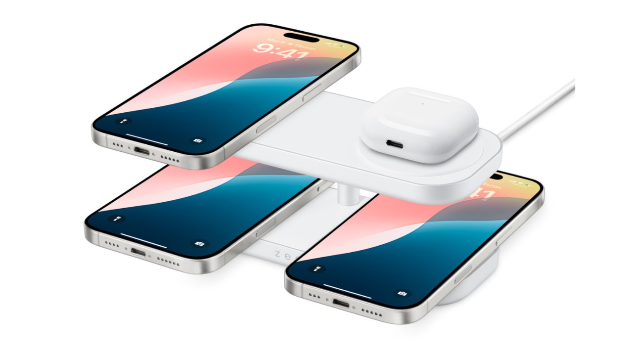 zens quattro wireless charger pro 4