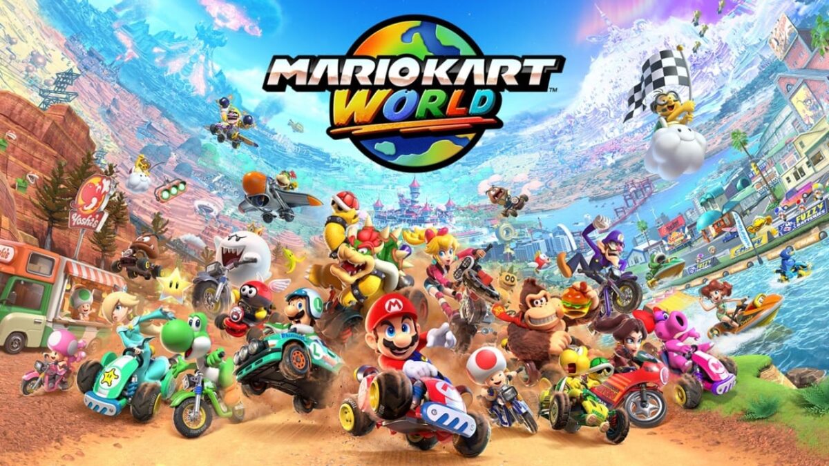 mario kart world 2025 switch2