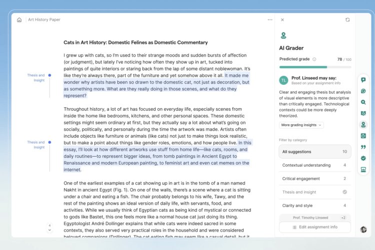 Nu kan Grammarly förutse betyg och avslöja plagiat med AI-agenter 44 image