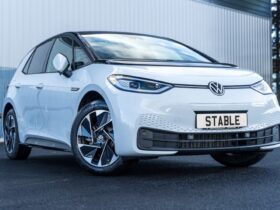 volkswagen id3 white unsplash